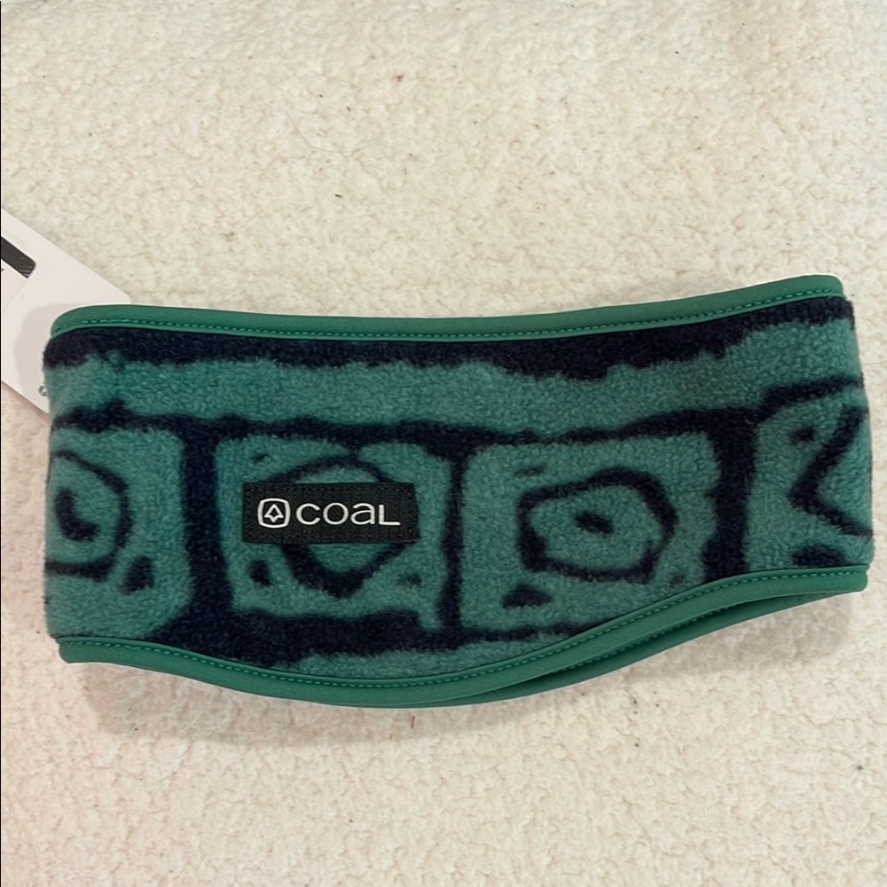 NWT Headwear The New Jack Ear Warmer Mint Geo OS